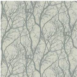 Rasch Tapetenwechsel Woodland Branches Wallpaper Non Woven Texture Met