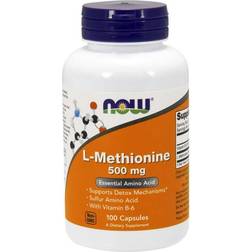 Now Foods L-Methionine, 500mg 100 caps