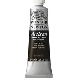 Winsor & Newton Winsor and Newton 37ml Artisan Mixable Oil Paint Ivory Black
