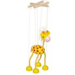 Goki 51867 Marionette "Giraffe" für Puppentheater Holz
