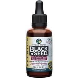Amazing Herbs Premium Black Seed Oil 1 Oz