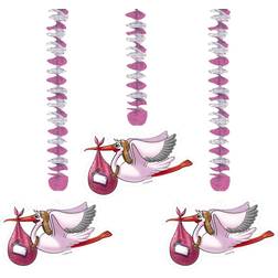 Folat 09266 Hangers Birth Girl-5 Pieces, Pink