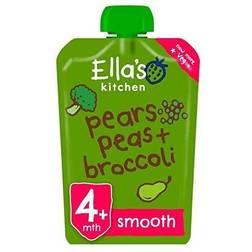 Ella s Kitchen Pears, Peas & Broccoli Puree 120g
