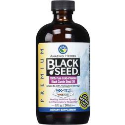 Amazing Herbs Premium Black Seed Oil 8 Oz