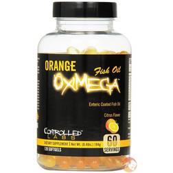 Controlled Labs Orange OxiMega Fish Oil Citrus 120 Softgels Cardiovascular Health