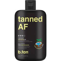 b.tan Tanned AF Intensifier Deep Tanning Dry Spray Oil 8fl oz