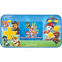 Lexibook Paw Patrol Chase Cyber Arcade Pocket Portable Console, 150 Games, LCD, Battery Operated, Red/Blue, JL1895PA