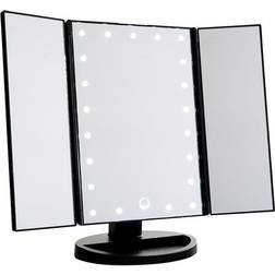 Uniq Hollywood Makeup Trifold Mirror with Led Light
