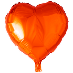 Procos Folie ballong hjärta 46 cm ORANGE