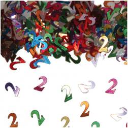 Folat Party Confetti Number 2 Multi colors
