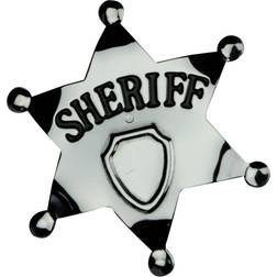 Smiffys Metal Sheriff Star