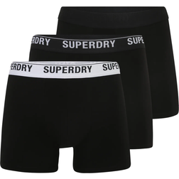 Superdry Classic Boxer Shorts 3-pack - Black Mix