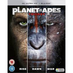 Planet Of The Apes Trilogy (4K Ultra HD + Blu-Ray)