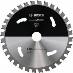 Bosch Akku-Kreissägeblatt Standard for Steel, 150 x 1,6/1,2 x 20, 32 Zähne 2608837748