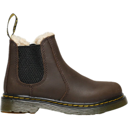 Dr. Martens Toddler 2976 Leonore Boots - Dark Brown