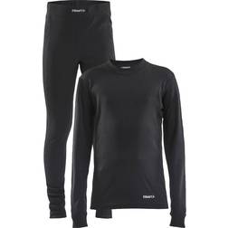 Craft Sportswear Junior Core Dry Baselayer Set - Black