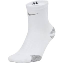 Nike Racing Ankle Socks Unisex - White/Reflect Silver
