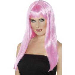 Smiffys Mystique Wig Pink