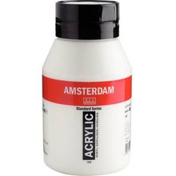 Royal Talens Amsterdam Standard Series Acrylic Jar 1000 ml Titanium White 105