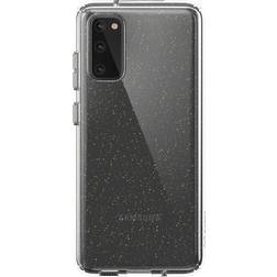 Speck Presidio Perfect Clear Case with Glitter for Galaxy S20