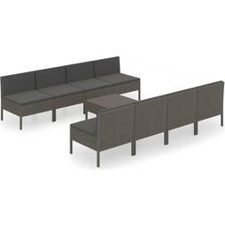 vidaXL 3094334 Outdoor Lounge Set, 1 Table incl. 8 Sofas