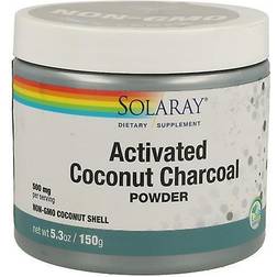 Solaray Activated Coconut Charcoal Powder 500mg 150g