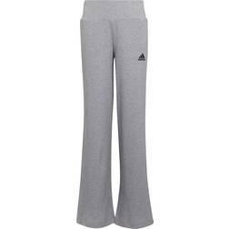 adidas Kid's Yoga Lounge Cotton Comfort Sweat Pants - Medium Grey Heather (HC9259)