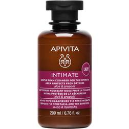 Apivita Gentle Foam Cleanser for The Intimate Area Protects From Dryness 6.8fl oz
