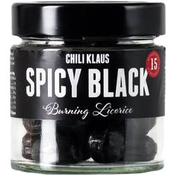 Chili Klaus Spicy Black Burning Licorice 100g