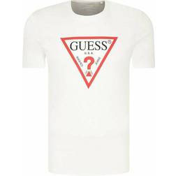 Guess Logo T-shirt - True White