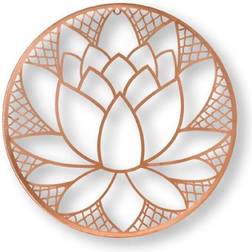 Art for the Home Lotus Blossom Metal Wall Art