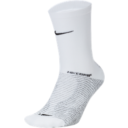 Nike Grip Strike Crew Socks Unisex - White/Black