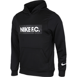 Nike F.C. Football Hoodie Men - Black/White/White