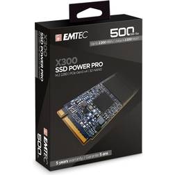 Emtec X300 M.2 SSD Power Pro 500GB