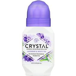 Crystal Lavender & White Tea Mineral Deo Roll-on 2.2fl oz