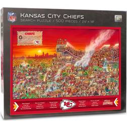 YouTheFan Kansas City Chiefs Joe Journeyman Puzzle 500 Pieces