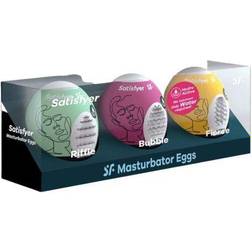 Satisfyer Masturbator Egg 3-pack