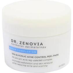 Dr. Zenovia 10% Glycolic Acne Control Peel Pads 60-pack