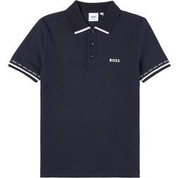 HUGO BOSS Logo Polo Shirt - Navy (J25N53-849)