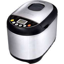 Ovente Electric Stainless Steel Bread Making Machine Black