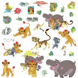 RoomMates Disney The Lion Guard Peel and Stick Wall Decals