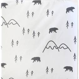My Baby Sam Little Bear Black & White Changing Pad Cover