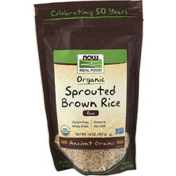 Now Foods Organic Sprouted Brown Rice 16oz