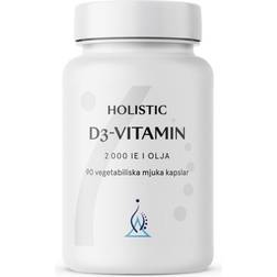 Holistic D3-vitamin 2000 IE 90 st