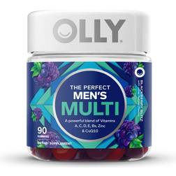 Olly Men's Multivitamin Gummy Blackberry Blitz 90