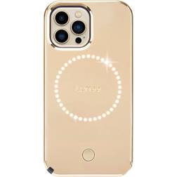 LuMee Halo Gold Mirror Case for iPhone 13 Pro Max