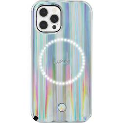 LuMee x Paris Hilton Holographic Halo Selfie Light Case for iPhone 12/12 Pro