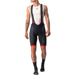 Castelli Competizione Kit Bib Shorts Men - Black/Red