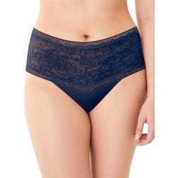 Maidenform Everyday Smooth High-Waist Lace Thong - Navy Eclipse