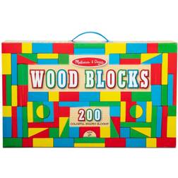 Melissa & Doug Wood Blocks 200pcs
